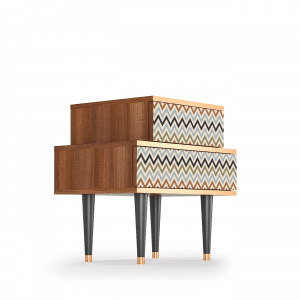 Sideboard - STORYZ - NS1 Bright Ripple - Walnut