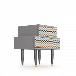 Sideboard - STORYZ - NS1 Bright Ripple - Grey