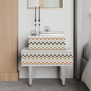 Sideboard - STORYZ - NS1 Bright Ripple - White