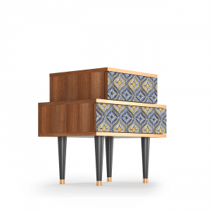 Sideboard - STORYZ - NS1 Illusory Pattern - Walnut