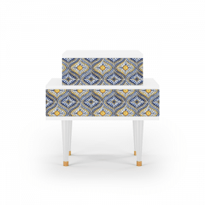 Sideboard - STORYZ - NS1 Illusory Pattern - White