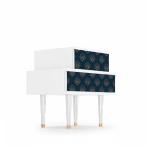 Sideboard - STORYZ - NS1 Illusory Pattern - White
