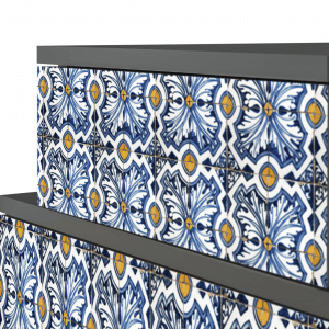 Sideboard - STORYZ - NS1 Lovely Cornflowers - Antracite