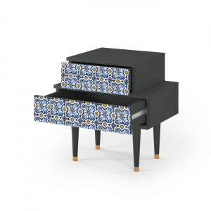 Sideboard - STORYZ - NS1 Lovely Cornflowers - Antracite