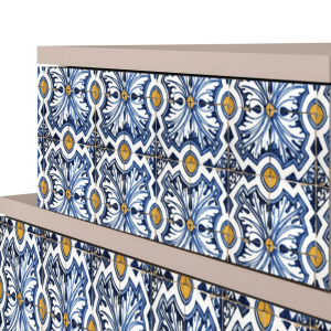 Sideboard - STORYZ - NS1 Lovely Cornflowers - Latte