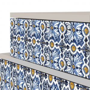 Sideboard - STORYZ - NS1 Lovely Cornflowers - Sand