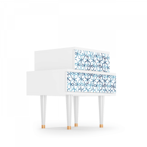 Sideboard - STORYZ - NS1 Magnificent Water Lily - White