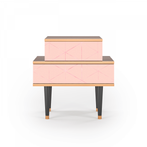 Sideboard - STORYZ - NS1 Rose Quartz - Walnut