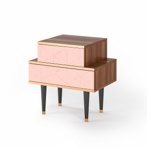 Sideboard - STORYZ - NS1 Rose Quartz - Walnut