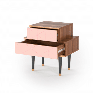 Sideboard - STORYZ - NS1 Rose Quartz - Walnut