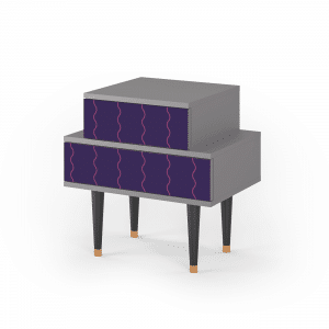 Sideboard - STORYZ - NS1 Grape Maccaroni - Grey