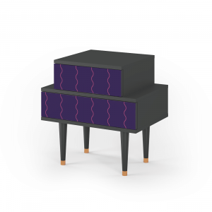 Sideboard - STORYZ - NS1 Grape Maccaroni - Antracite