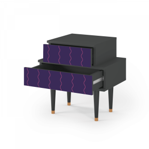 Sideboard - STORYZ - NS1 Grape Maccaroni - Antracite