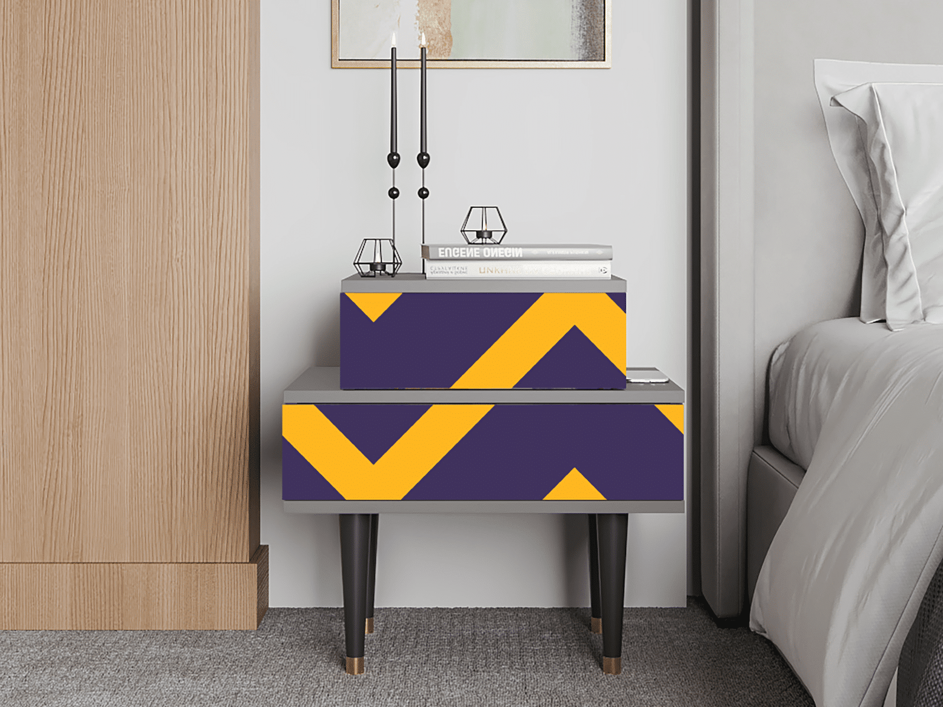 Sideboard - STORYZ - NS1 The Brightest Way - Grey Sideboard - STORYZ - NS1 The Brightest Way - Grey