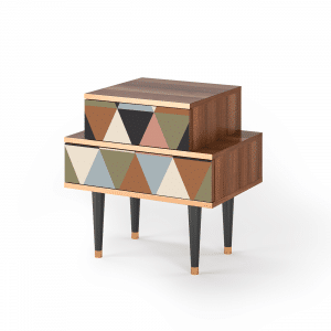 Sideboard - STORYZ - NS1 Royal Triangles - Walnut