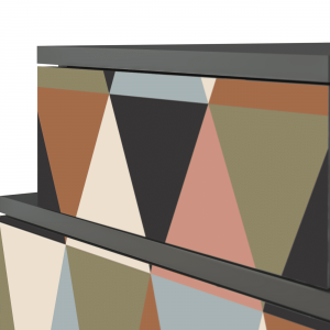 Sideboard - STORYZ - NS1 Royal Triangles - Antracite