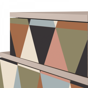 Sideboard - STORYZ - NS1 Royal Triangles - Latte