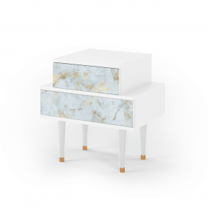 Sideboard - STORYZ - NS1 Golden Waves - White
