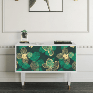 Sideboard - STORYZ - S1 Green Flower - White
