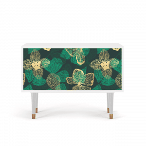 Sideboard - STORYZ - S1 Green Flower - White