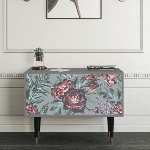 Sideboard - STORYZ - S1 Light Peonies - Grey