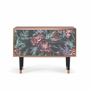 Sideboard - STORYZ - S1 Dark Peonies - Walnut