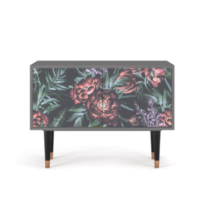 Sideboard - STORYZ - S1 Dark Peonies - Grey