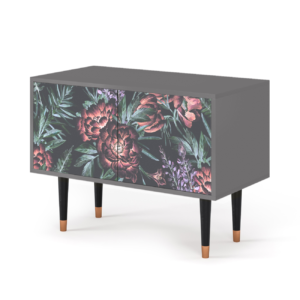 Sideboard - STORYZ - S1 Dark Peonies - Grey