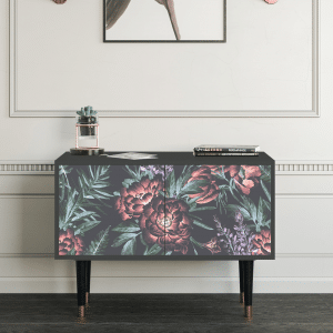 Sideboard - STORYZ - S1 Dark Peonies - Antracite