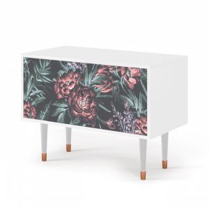 Sideboard - STORYZ - S1 Dark Peonies - White
