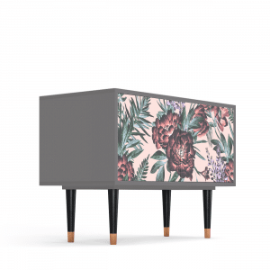 Sideboard - STORYZ - S1 Peach Peonies - Grey