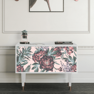 Sideboard - STORYZ - S1 Peach Peonies - White