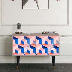 Sideboard - STORYZ - S1 Pinky Squares - Latte