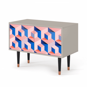 Sideboard - STORYZ - S1 Pinky Squares - Sand