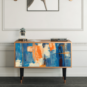 Sideboard - STORYZ - S1 Abstract Expressionism - Walnut
