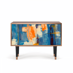 Sideboard - STORYZ - S1 Abstract Expressionism - Walnut