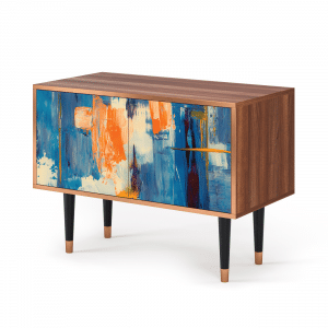 Sideboard - STORYZ - S1 Abstract Expressionism - Walnut