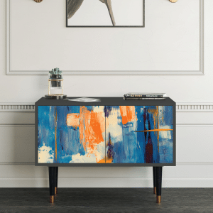 Sideboard - STORYZ - S1 Abstract Expressionism - Antracite