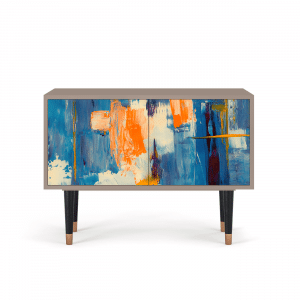 Sideboard - STORYZ - S1 Abstract Expressionism - Latte