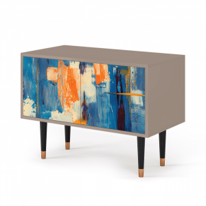 Sideboard - STORYZ - S1 Abstract Expressionism - Latte