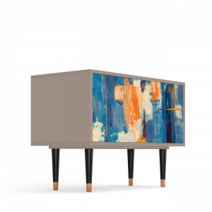 Sideboard - STORYZ - S1 Abstract Expressionism - Latte