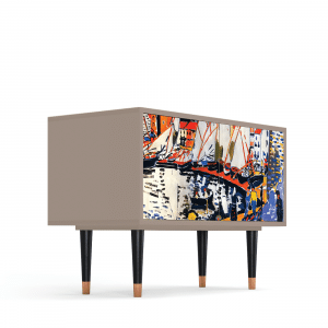 Sideboard - STORYZ - S1 Le Séchage des voiles  - Latte
