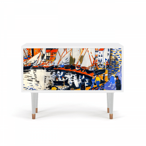 Sideboard - STORYZ - S1 Le Séchage des voiles  - White