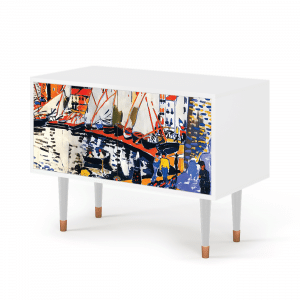 Sideboard - STORYZ - S1 Le Séchage des voiles  - White