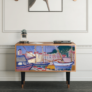 Sideboard - STORYZ - S1 The Port of Collioure
 - Walnut