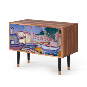Sideboard - STORYZ - S1 The Port of Collioure
 - Walnut