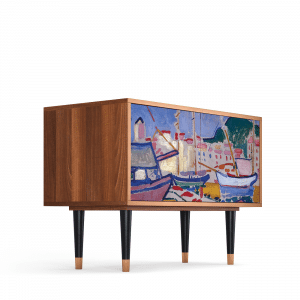 Sideboard - STORYZ - S1 The Port of Collioure
 - Walnut