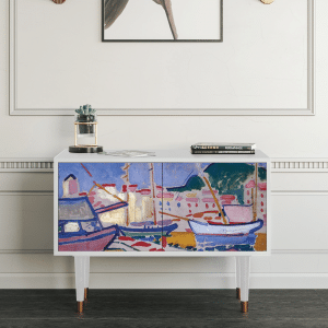 Sideboard - STORYZ - S1 The Port of Collioure
 - White