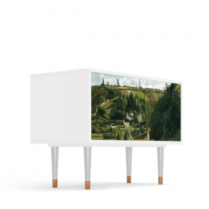 Sideboard - STORYZ - S1 Jalais Hill by Pissarro - White