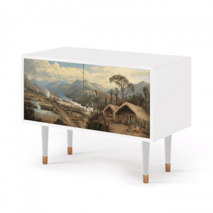 Sideboard - STORYZ - S1 View Across the Plains  - White
